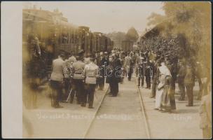 Besztercebánya railway station, original photo