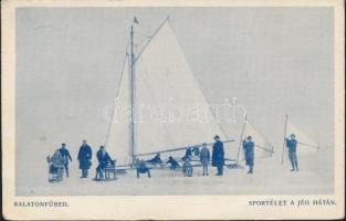 Balatonfüred sportélet a jégen (EK)