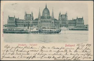 1899 Budapest V. Parlament Emb.