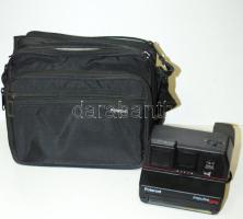Polaroid Impulse QPS típusú régi fényképezőgép táskával