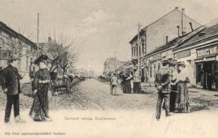 Szolnok Govoré utca, Schvarcz Manó üzlete