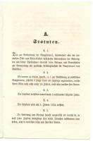 Gyümölcstermesztő és Borkultúra-terjesztő Egyesület programfüzete, Pozsony 1854, Schmidchen kiadás
