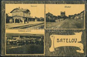 Batelov with railway station (Rb)
