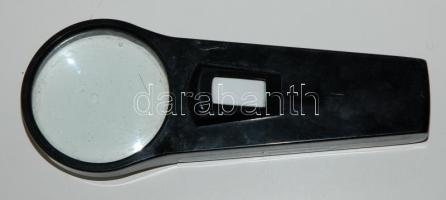 Világítós nagyító elemmel