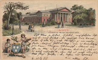 1899 Budapest Ezredéves Országos Kiállítás, Műcsarnok, 2kr Ga. s: Dörre (EK)