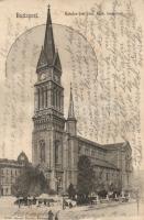 Budapest IX. Bakács tér, Római katolikus templom, Divald