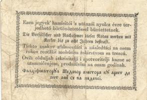 1848. 5Ft "Kossuth bankó" piros T:III- + 1849. 30Kr "Kincstári utalvány" T:III