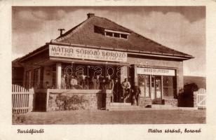 Parádfürdő Mátra söröző és borozó (EK)