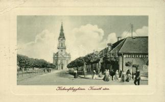 Kiskunfélegyháza Kossut utca, Léder Gusztáv üzlete (small tear)