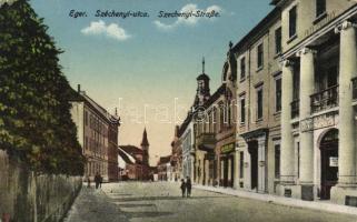 Eger Széchenyi tér, üzletek (EK)