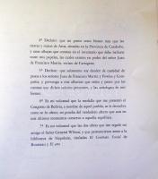 Testamento del Libertador edition especial del centro Simon Bolivar, facsimile kiadás, Caracas, 1973