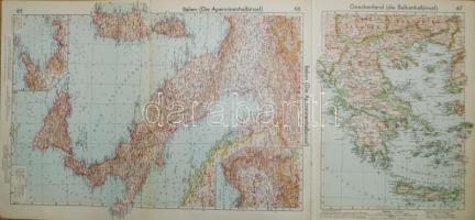 Velhagen & Klasings: Grosser Volksatlas, Bielefeld und Leipzig, 1938, herausgegeben Dr. Konrad F...