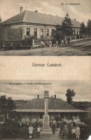 Csabdi Állami elemi népiskola, Községháza (EM)