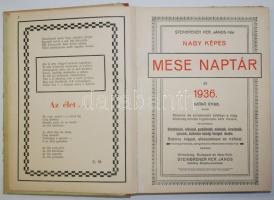 Steinbrener Ker. János-féle Nagy képes mese naptár az 1936. szökő évre. Winterberg, Budapest és New ...