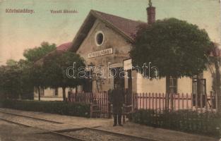 Körösladány Vasút állomás (fa)