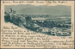 1899 Trencsén castle
