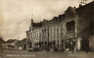 Mátészalka Járásbíróság, Feldman Mátyás fiának üzlete, Ipari Kereskedelmi Bank