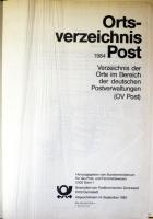 Német irányítószám- és telefonkönyv a 80-as évekből 2 kötetben / 
German telephone directory from th...