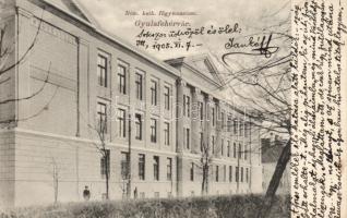 Gyulafehérvár Catholic grammar school (EK)