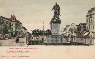 Marosvásárhely Bem statue (EK)