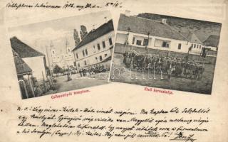 Csíksomlyó church, pilgrim group