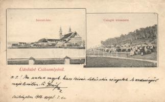 Csíksomlyó monastery, Csángó procession (EK)