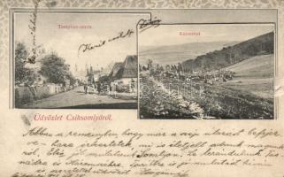 Csíksomlyó Church street, procession (EK)