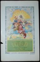 Revízió c. színes irredenta nyomtatvány Szathmáry jelzéssel 20x31cm (sérült)