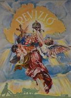 Revízió c. színes irredenta nyomtatvány Szathmáry jelzéssel 20x31cm (sérült)