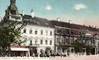 Kolozsvár Hotel Central, Bánffy Palace, Shop of Medgyesy & Nyergutz, Shop of Biasini Sándor
