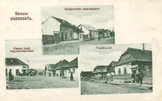 Egres Shop of Csausz Izsák, Post office, pharmacy