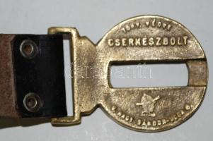 Cserkész öv 1938-ból, hiánytalan állapotban, jó állapotban, h:99 cm
