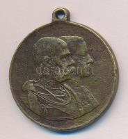 1902.szeptember "Sasvár vidékén megtartott őszi hadgyakorlat emlékéül" Br emlékmedál (d=29mm) T:3 1902. september "autumn maneuver in the region of Sasvár" Br medallion C:F