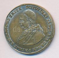 1859. "Scitovszky János Bíbornok Prímás Esztergomi Érsek / Félszázados pap 1859. november 6." ezüstözött Cu emlékérem (20mm) T:2-(ezüstözés lekopott)