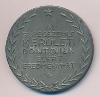 1956. "Kilián György seregszemle / A seregszemle kerületi döntőjén elért eredményért" fém ...