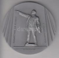Szovjetunió DN "Lenin emlékmű Leningrádban" Alu emlékérem (60mm) szign.: Kornilov C. T:1-
...