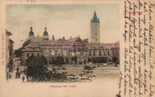 Nagybánya Main square, Shop of Pusztai, Shop of Klein (EK)