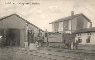 Kiskapus railway station (fa)