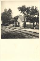 Bita railway station, real photo