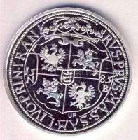 Magyar tallérok utánveretben "Báthory István tallérja 1585." Ag (0,999) 20g T:PP csak 2000db!