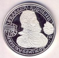 Magyar tallérok utánveretben "Rudolf Tallérja 1598." Ag (0,999) 20g T:PP csak 2000db!