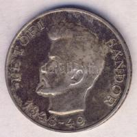 1948. 5Ft Ag "Petőfi" T:2 patina