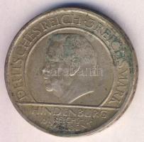 Német Birodalom/Weimari Köztársaság 1929. 5M Ag "Hindenburg - Alkotmány" T:2-
Germany /Wei...