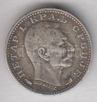 Szerbia 1915. 50P Ag T:2 patina Serbia 1915. 2 Para Ag C:XF patina