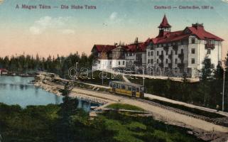 Tátra Csorba-tó, tramway, Divald & Monostory