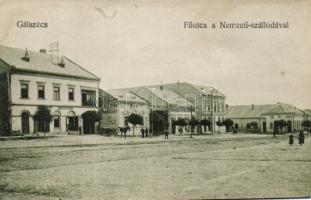 Gálszécs National Hotel, Shop of Markovics brothers (EK)