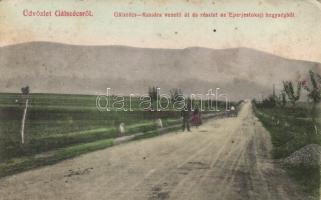 Gálszécs, road to Kassa (EK)