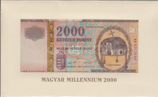2000. 2000Ft "Millennium" eredeti díszcsomagolásban T:I
