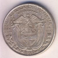 Panama 1953. 1/2B Ag T:2 Panama 1953. 1/2 Balboa Ag C:XF