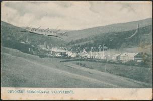 Szinóbánya Katalinhuta, iron works